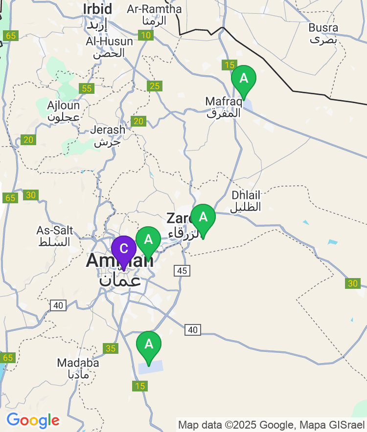 Amman Available Airport Options